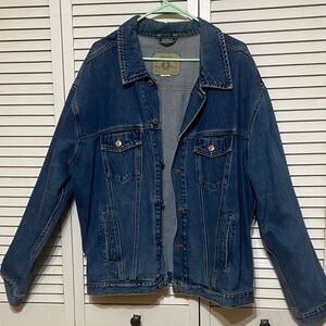 Vintage Arizona Jean Co. 1990’s Denim Trucker Jacket SizeXL
